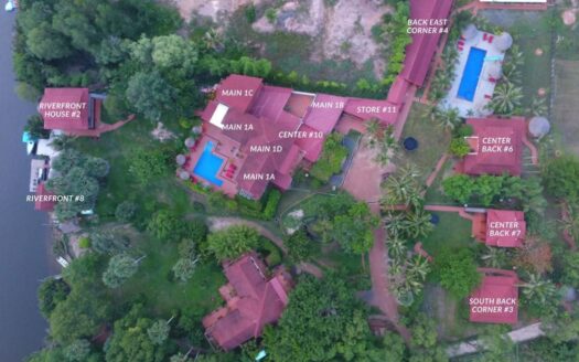 Riverside Resort For Sale in Kampot!!